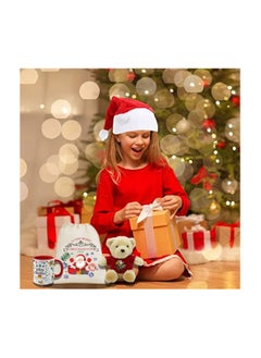 PRINTSHOP4ME Christmas Gift Set For Kids–Festive Holiday Combo Christmas Cap And Red Two-Tone Mug–Perfect For Boys And Girls  - Image 4