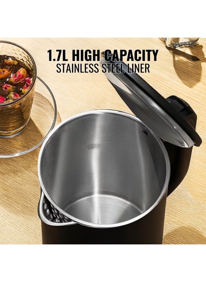 Winning Star Stainless Steel Electric Kettle 1.7L (ST-6023), 1500W, 220V-240V, Automatic Power Off, Anti-Dry Protection, 80cm Copper 3-Pin Cable - Image 3