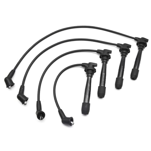 Ynovvo 4 PCS 2750126D00 Ignition Spark Plug Wire Set Compatible with Hyundai Accent 1.6L L4 2001 2002 2003 2004 2005 2006 OEM 9241669 2750126A00 - Image 1