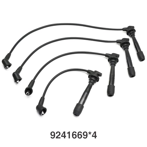 Ynovvo 4 PCS 2750126D00 Ignition Spark Plug Wire Set Compatible with Hyundai Accent 1.6L L4 2001 2002 2003 2004 2005 2006 OEM 9241669 2750126A00 - Image 3