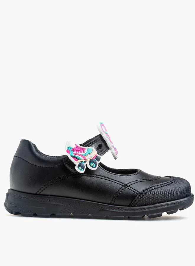 Pablosky Girls Leather Mary Jane School Shoes