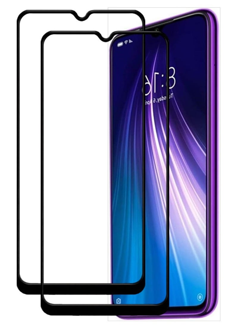 ACLIX 2 Pieces Antistatic ESD Dustproof Premium Quality High Definition Tempered Glass Screen Protector Designed For Xiaomi Redmi Note 8 - Image 1