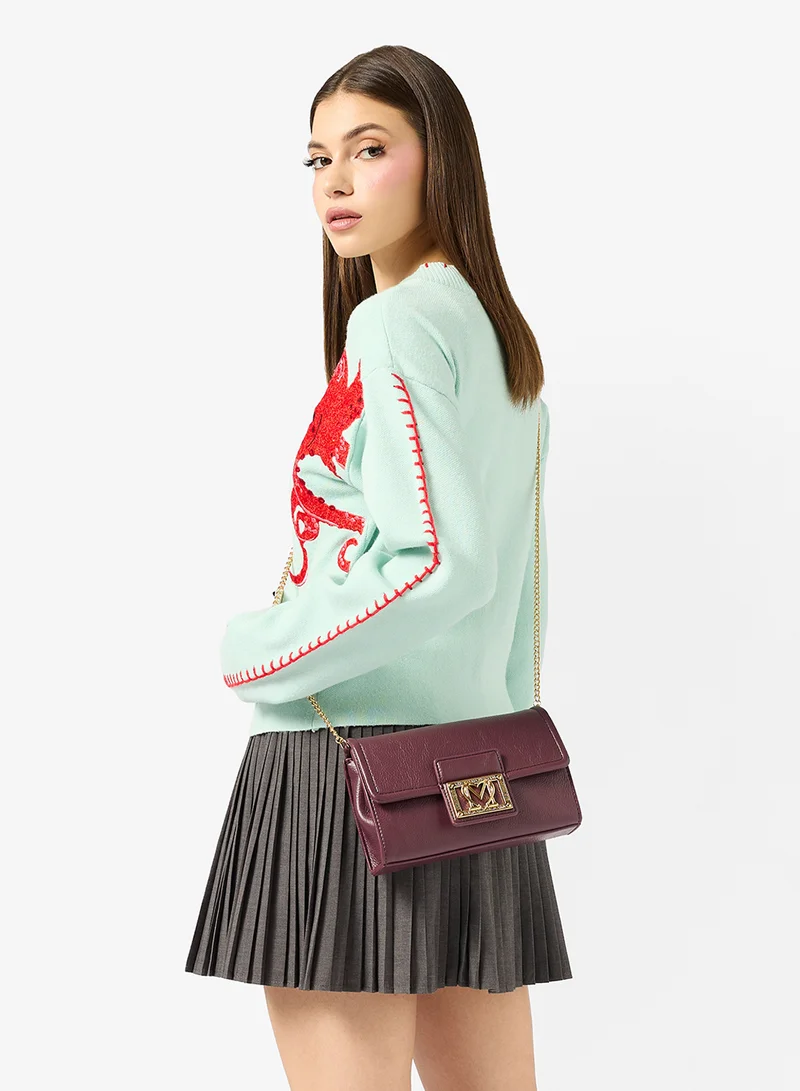 لوف موسكينو Zip through crossbody