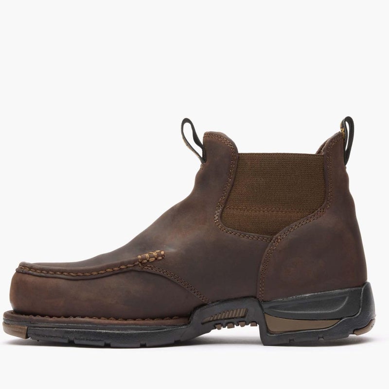Georgia Boot Athens Chelsea Waterproof Work Boot, Dark Brown, Size 10(W) - Image 5