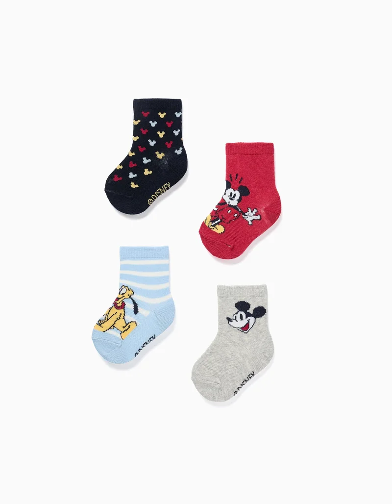 Ziddy Socks For Baby Boys, Multicolour