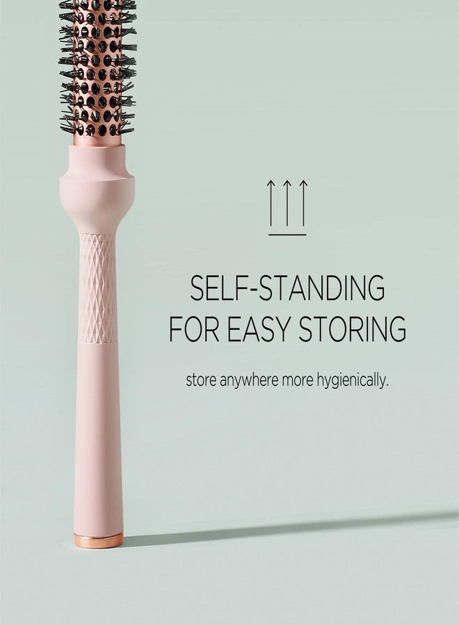 F3 Systems Magic Curling Thermal Brush (1 Inch) - Cut Drying Time, Self-Standing Round Brush, Great Blowout, Ceramic Coated Barrel, Quick Styling, Ionic Thermal Barrel, Volumizer, Styler - Image 5