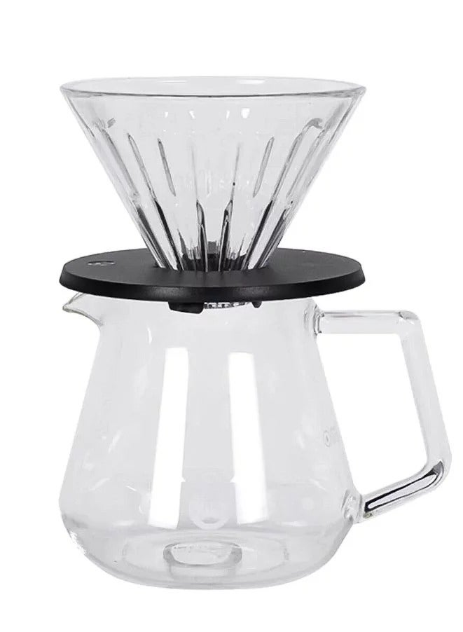 TIMEMORE Drip Set v60, A Coffee Machine Consisting Of A Funnel And a Glass Server 02 - Image 1