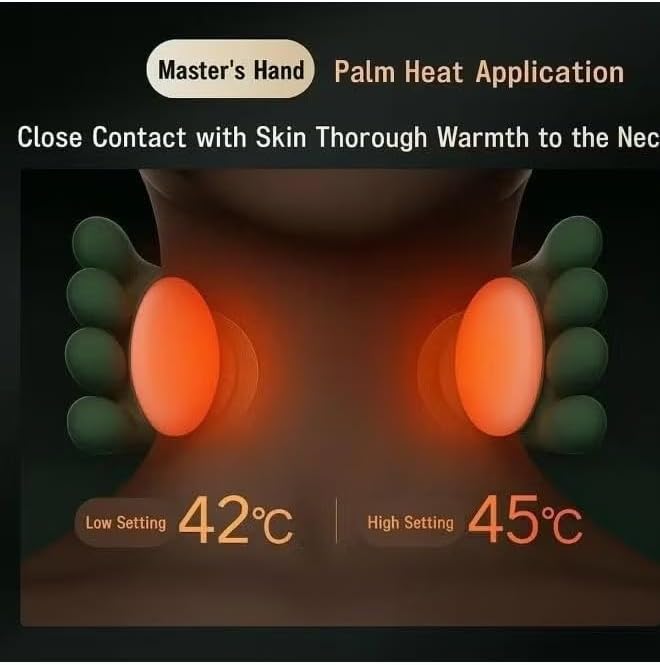 Neck shoulder massager with Heat, Three massage levels, Cordless deep tissue, 4D expert kneading, massager, Shiatsu neck and shoulder massage pillow, For Neck Traps, Back and leg pain, Relief Gift for - Image 5