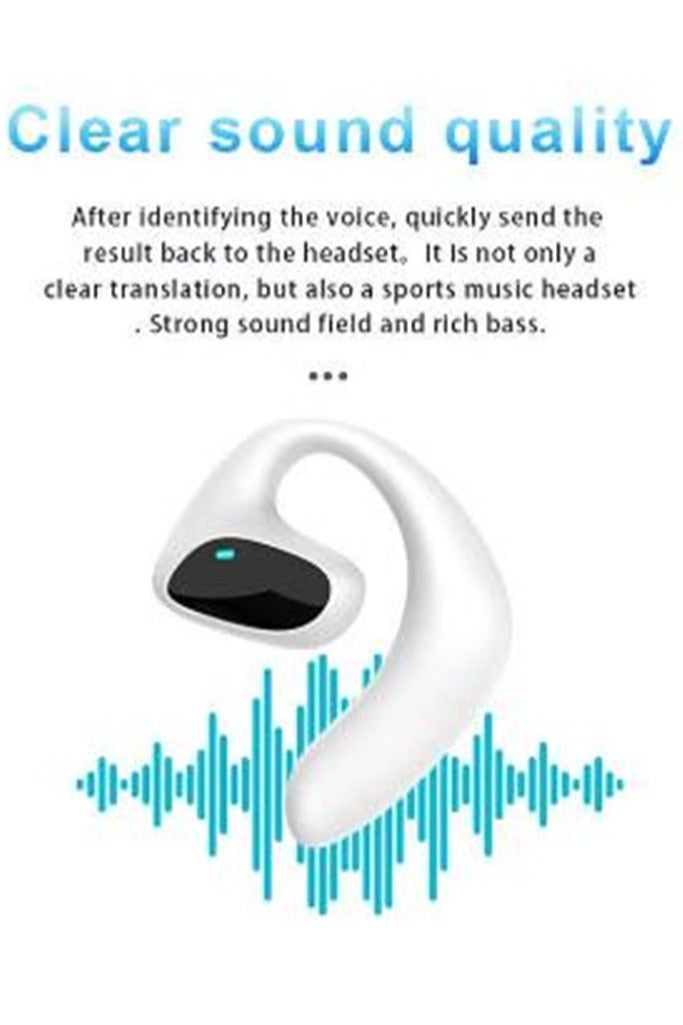 general Smart Translator Earbuds B66 Intelligent Voice Translation Earphones Bluetooth Headphones Wireless Headset Binaural Simultaneous Translation High Accuracy & Fast Translation in 144 Languages Up to 98% Accuracy Simultaneous Interpretation Premium Sound Quality ENC Active Noise Reduction Bluetooth 5.0 Long-lasting Battery - Image 2