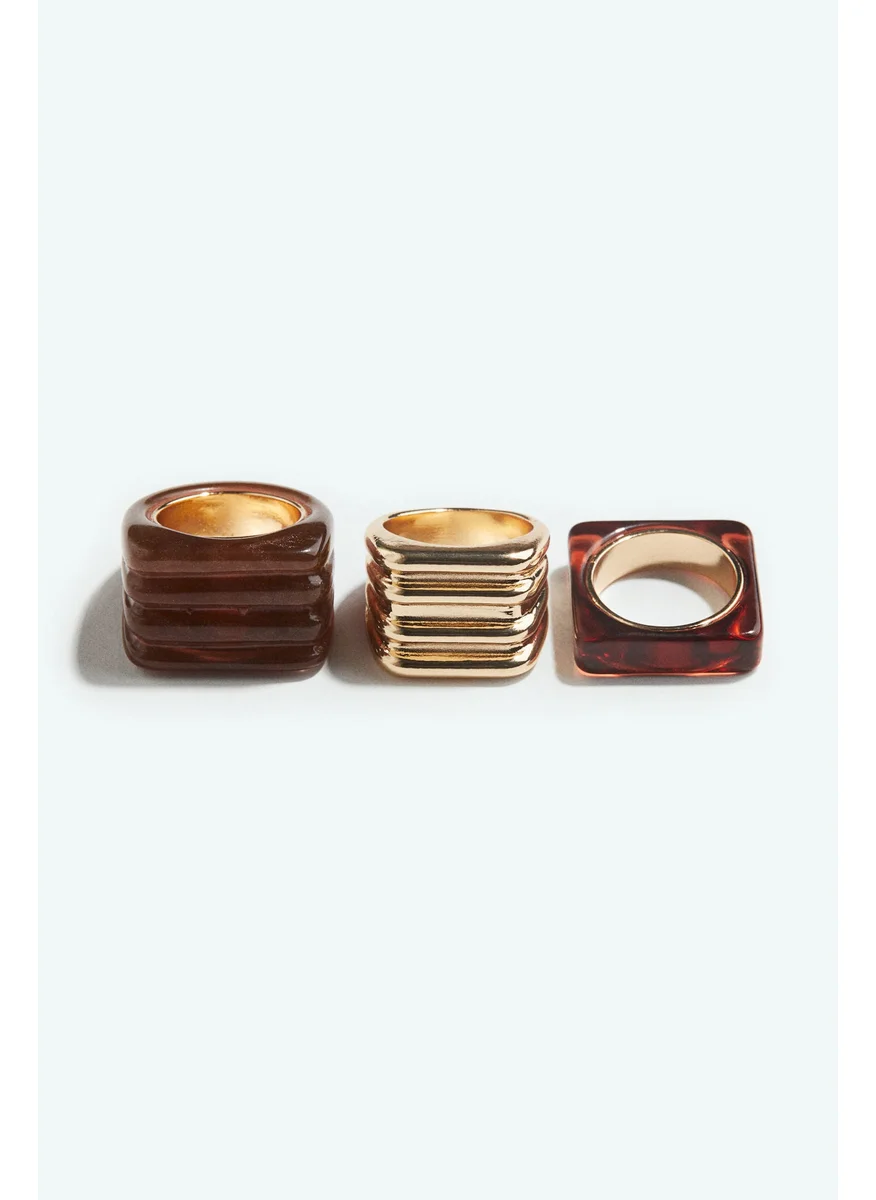 اتش اند ام 3-Pack Rings