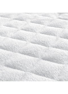 Moonsea Moonsea Waterproof Changing Pad Liner White with Non-Slip Back, Bamboo Terry Surface, 3 Pack Extra Thick Large Size 14"x 27" Baby Changing Mat White Washable, Reusable Changing Mats Protector  - Image 2
