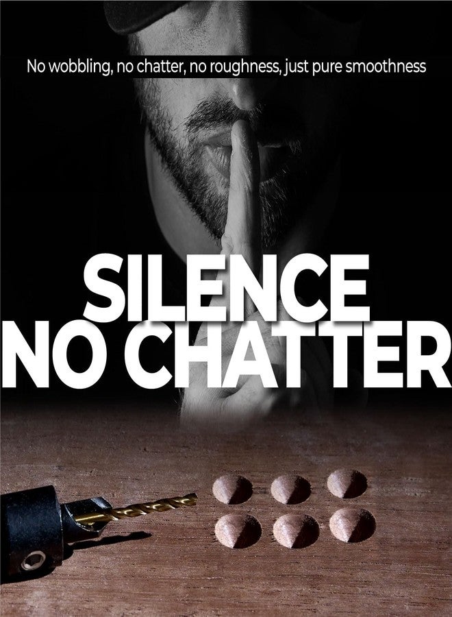 toolant #4#6#8#10#12 Countersink Drill Bit Set(Pro), 5Pcs - Image 2