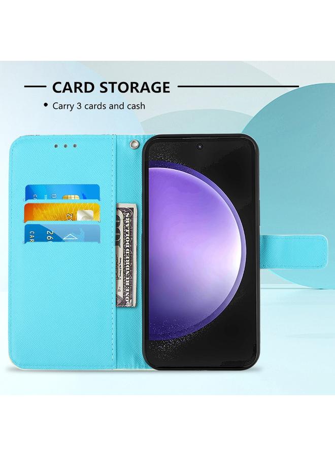 S-TOP Case For Samsung Galaxy S24+ 5G 3D Painting Horizontal Flip Leather Phone Case - Image 4