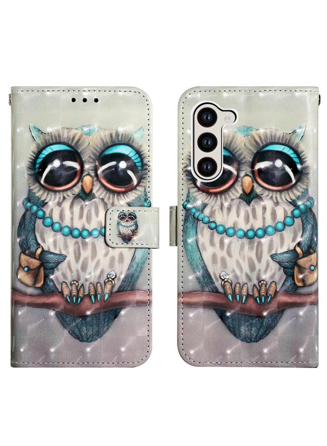 S-TOP Case For Samsung Galaxy S24+ 5G 3D Painting Horizontal Flip Leather Phone Case - Image 2
