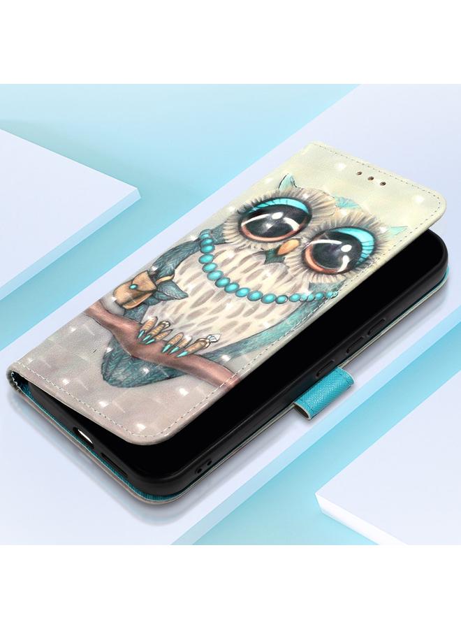 S-TOP Case For Samsung Galaxy S24+ 5G 3D Painting Horizontal Flip Leather Phone Case - Image 5