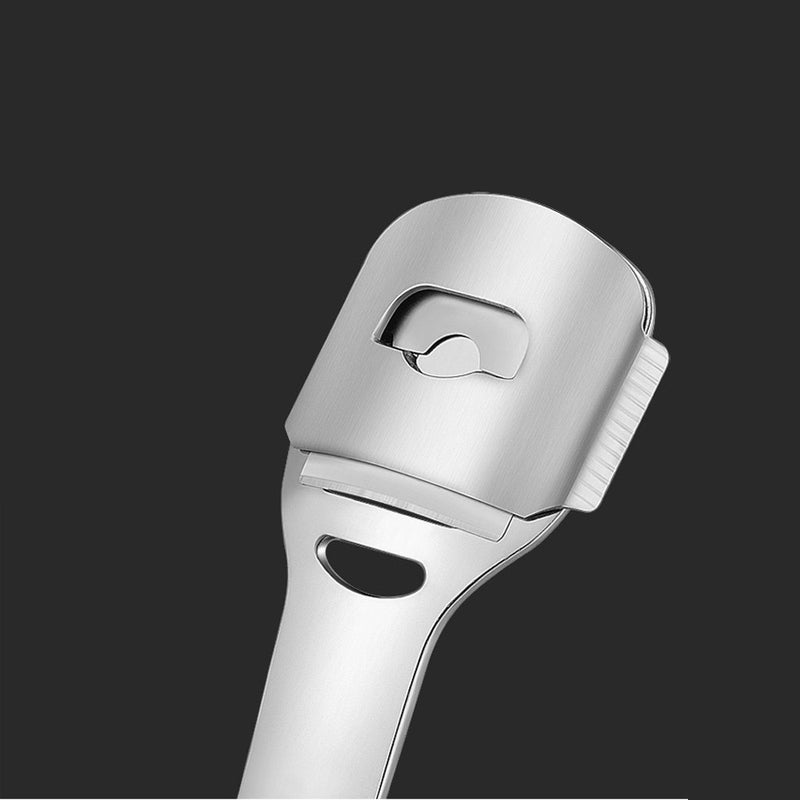 ZIZZON Foot Care Pedicure Callus Shaver Hard Skin Remover Wood Handle 70 Blades - Image 3