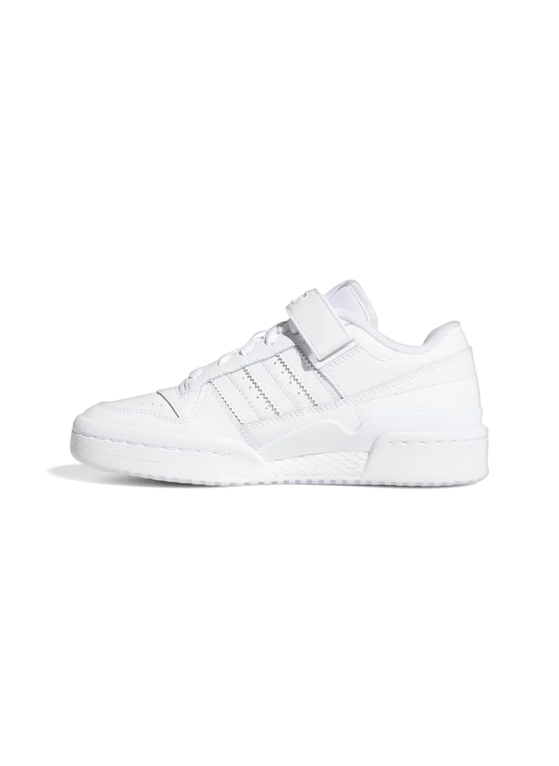اديداس adidas FORUM LOW J White Originals Kids Shoes