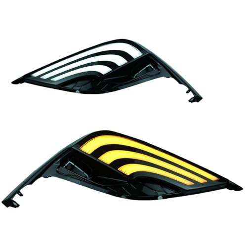 PGTOPONE Switchback WhiteAmber LED Front Fog Daytime Running Lamp wDynamic Flash LED Turn Signal light Feature Compatible with Toyota Camry 20212024 SE XSE TRD