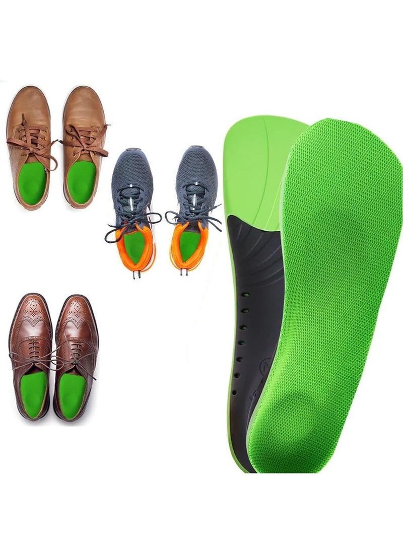 Generic Arch orthotic lnsole plantar fasciitis arch support shoe lnserts for women men Insoles orthotic Inserts for flat feet cushioning shoe Insoles for foot pain running heel spurs arch pain Size (35-40)  - Image 3
