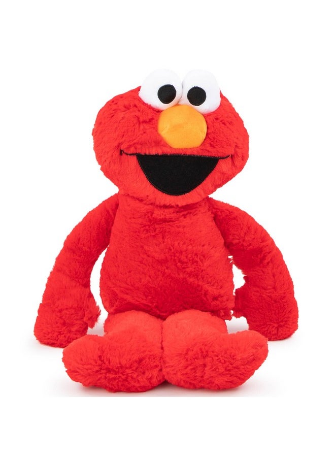 جاي فرانكو - وسادة كبيرة محشوة من القطيفة من Jay Franco Sesame Street Elmo - مصنوعة من ألياف البوليستر الدقيقة فائقة النعومة، مقاس 22 بوصة (منتج Sesame Street الرسمي) - Image 1