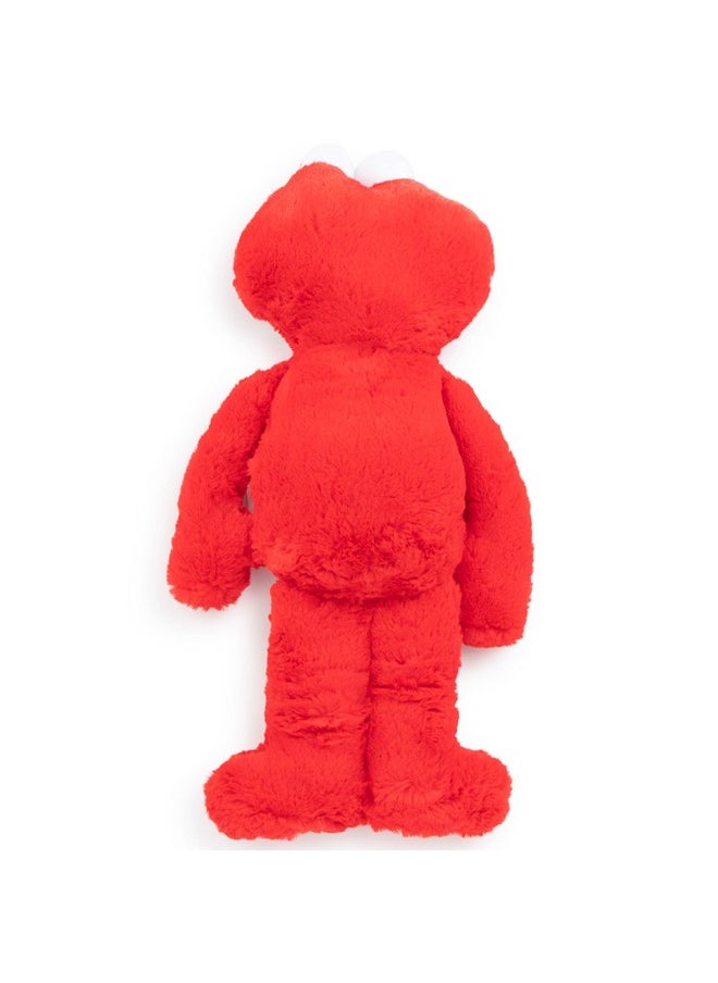 جاي فرانكو - وسادة كبيرة محشوة من القطيفة من Jay Franco Sesame Street Elmo - مصنوعة من ألياف البوليستر الدقيقة فائقة النعومة، مقاس 22 بوصة (منتج Sesame Street الرسمي) - Image 1