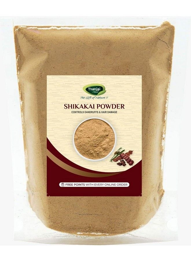 Thanjai Natural مسحوق شيكاكاي (أكاسيا كونسينا) 250 جرام؛ منظف طبيعي للشعر؛ مسحوق للشعر التالف والضعيف؛ يجدد وينعش فروة الرأس 100% نقي وطبيعي  - Image 1