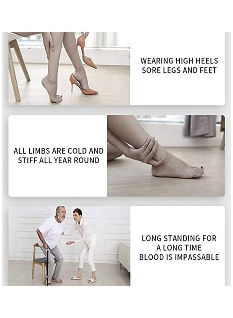 حصيرة مدلك القدم EMS 8 أوضاع كهربائية محمولة للساق والقدم محفز لعضلات التدليك لتخفيف الضغط | وسادة مساج للقدم لتخفيف الآلام وتخفيف الدورة الدموية للقدم - Image 3