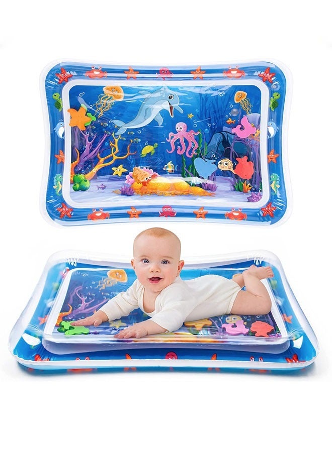 Playtime Baby Tummy Time Mat for Infants and Toddlers Inflatable Water Mat - Image 3
