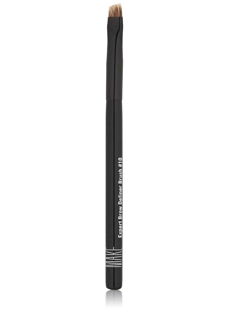 MAKE Cosmetics Expert Brow Definer Brush, No. 10 - Image 1