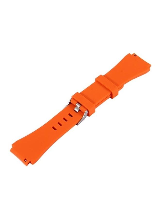 NIBEMINENT Classic Smart Watch Silicone Watchband For Samsung Gear S3 Orange - Image 2