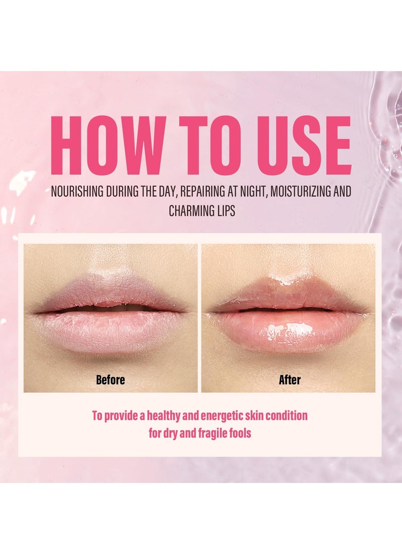 Hydrating Lip Glow Oil, Plumping Lip Gloss, Moisturizing Lip Oil Gloss, Non-sticky Lip Oil for Lip Care and Dry Lips, Clear Lip Oil Gloss, Moisturizing Hydrating and Nourishing, Long Lasting( 4.5ml ) - Image 5