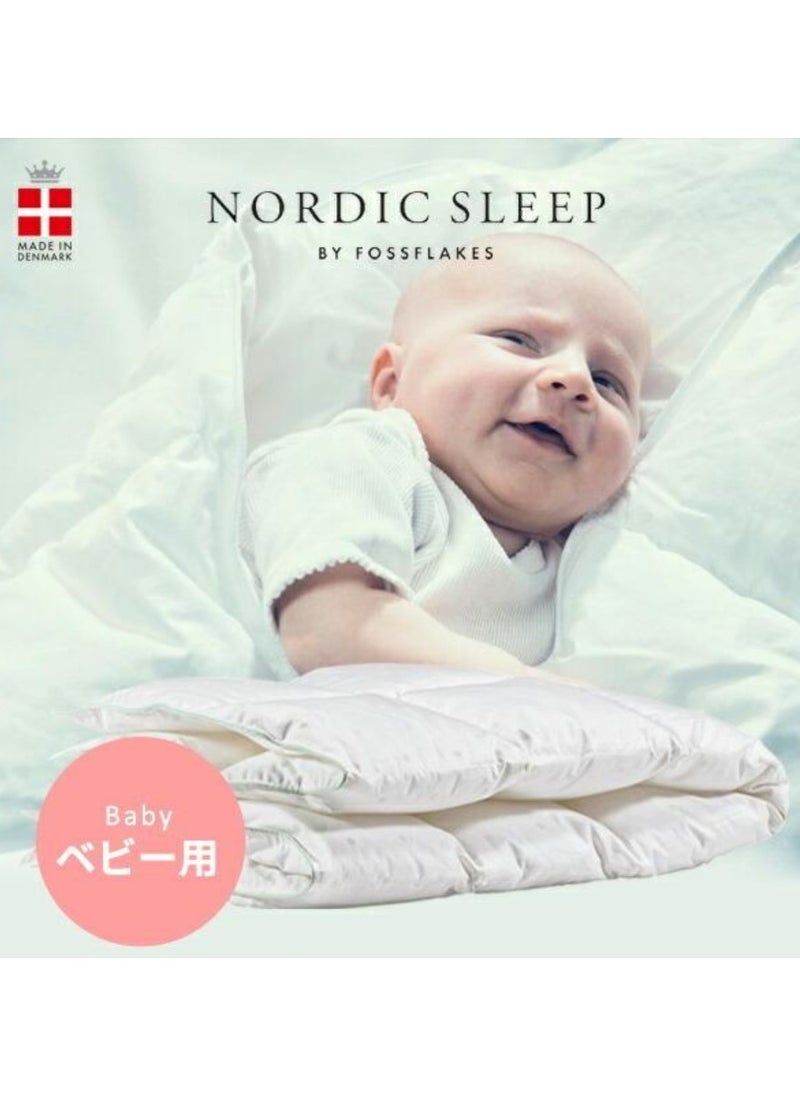 NORDIC SLEEP Fossflakes Comforter Cotton Baby Duvet - BA TC280 Size: 70 x 100 CM  - Image 5