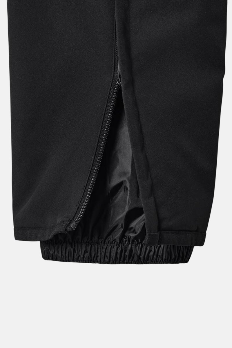 Tchibo Men Regular Fit Solid High Tech Pant, Black - Image 2