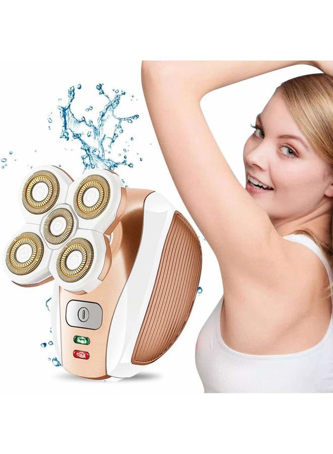 Beauty Angelbella Painless Electric Razor for Women, Rechargeable Waterproof Electric Shaver, Cordless Hair Remover for Legs Face Lips Bikini Body Trimmer - As Seen On TV (Upgraded) - Image 1