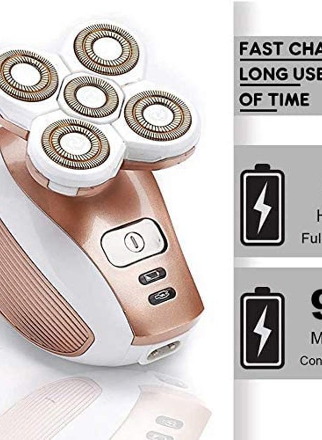 Beauty Angelbella Painless Electric Razor for Women, Rechargeable Waterproof Electric Shaver, Cordless Hair Remover for Legs Face Lips Bikini Body Trimmer - As Seen On TV (Upgraded) - Image 2