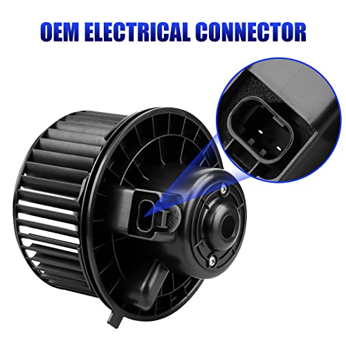 LCWRGS AC Blower Motor with Fan Fits for 2003 2004 2005 2006 Chevy Silverado 1500 2500 Suburban Avalanche GMC Sierra Yukon Cadillac Escalade HVAC Heater Blower Motor Replaces# 700191 - Image 5
