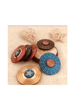 Generic Fidget Spinner Rotary Metal Toy In Different Colors And Shapes One Piece  - Image 3
