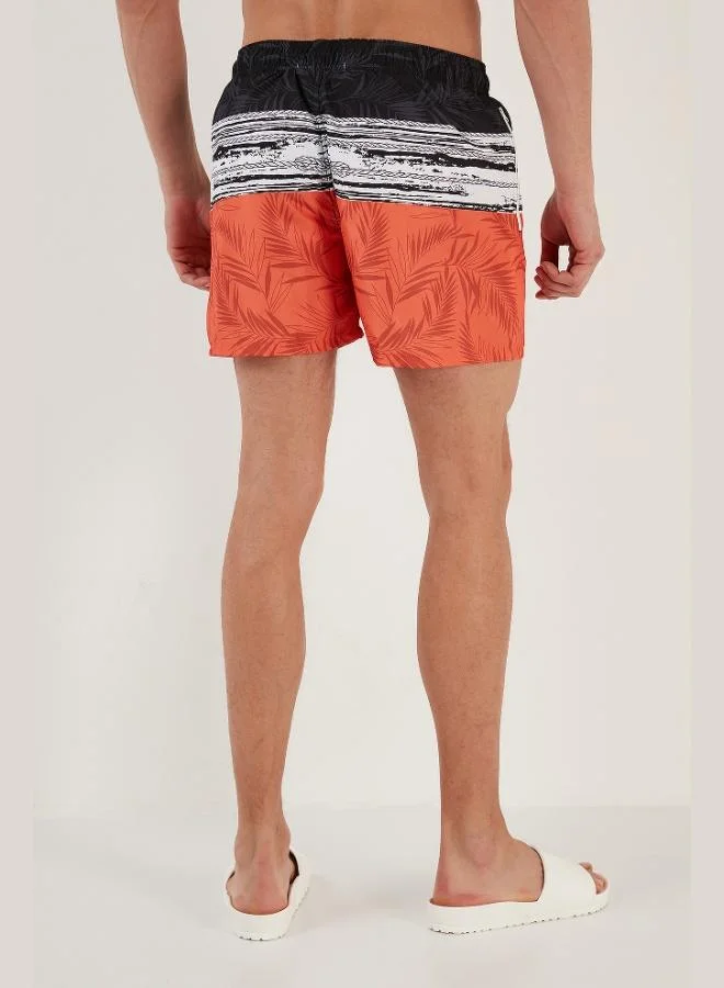 Buratti  Buratti Waist-Tied Swim Shorts with Pockets Swimsuit Short Men's SWIMSUIT SHORT 3800907 for Men | Best Price UAE