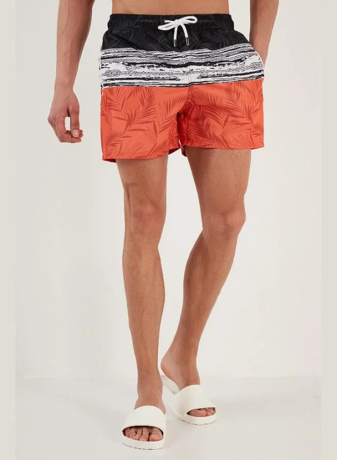 Buratti  Buratti Waist-Tied Swim Shorts with Pockets Swimsuit Short Men's SWIMSUIT SHORT 3800907 for Men | Best Price UAE