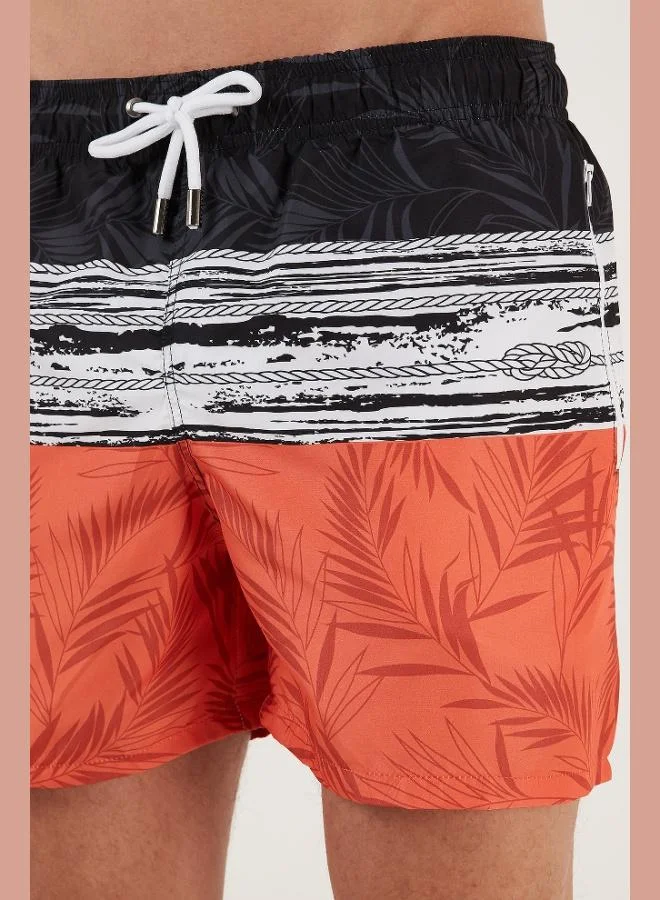 Buratti  Buratti Waist-Tied Swim Shorts with Pockets Swimsuit Short Men's SWIMSUIT SHORT 3800907 for Men | Best Price UAE