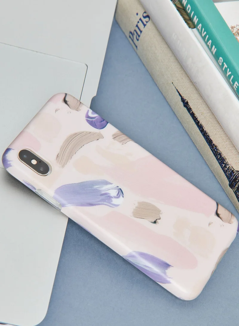 COCONUT LANE Lilac Brush iPhone Multi Size Case