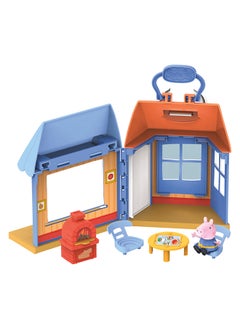 Peppa Pig Peppa’s Adventures Peppa’s Pizza Place Carry-and-Play Playset, Preschool Toy, Includes 1 Figure and 4 Accessories, Ages 3 and Up  - Image 4