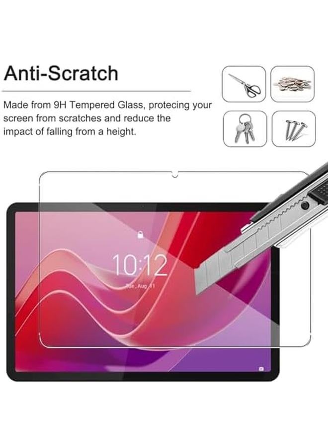Screen Protector For Lenovo Tab M11 2024 11 Inch 9H Toughness Premium Shatterproof Scratch Resistant Anti Fingerprint No Bubble Hd Ultra Clear Tempered Glass Screen Protector - Image 2