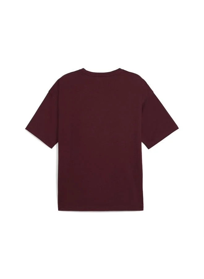 Puma Ruby Shimmer Oversize Training Tee Men for Men | Best Price UAE