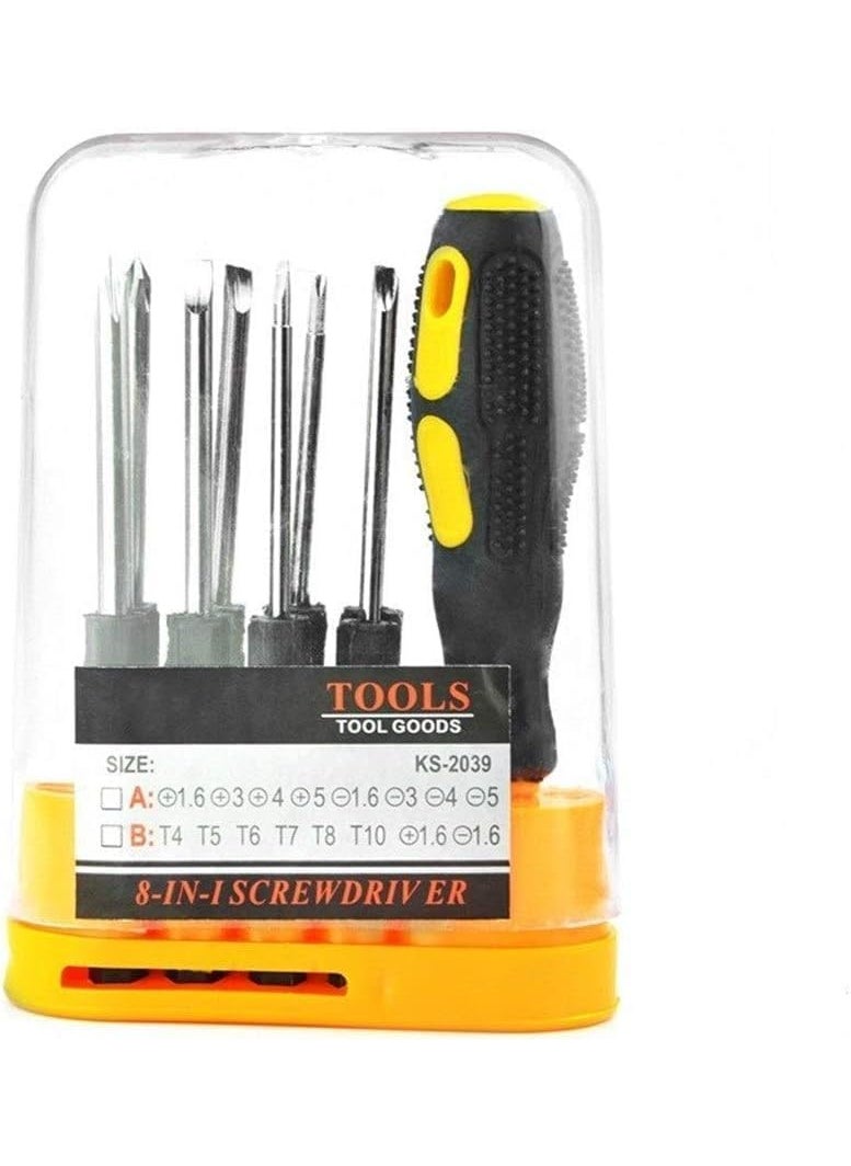 Rexez Screw driver Tool kit set, 8 in 1 Professional Precision Screwdriver Set, Multipurpose Kit for Home Useful  - Image 5