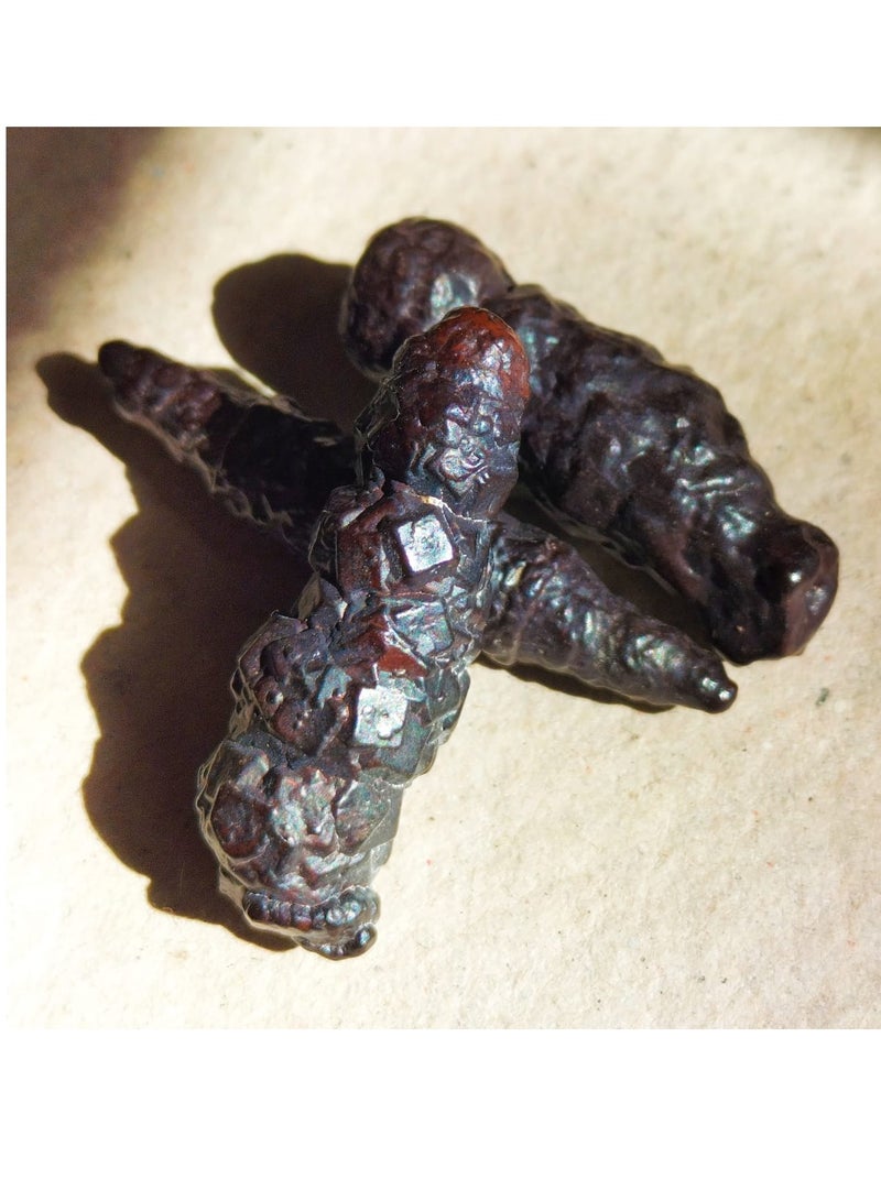 3pcs of rare Meteorite stones , completely natural , collectors and for all uses - Image 1