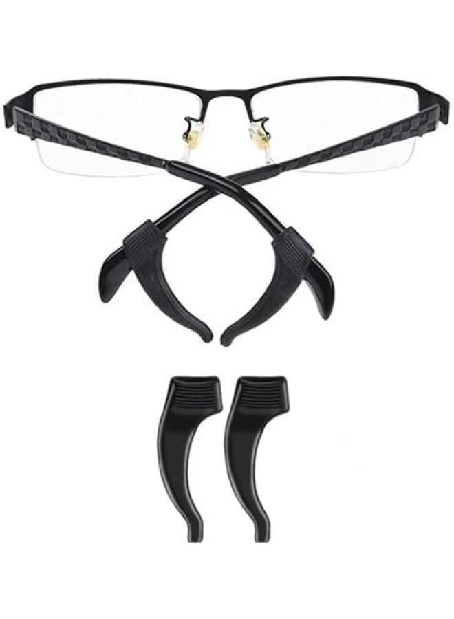 مثبت نظارات سيليكون مانع للانزلاق EARHOOK (زوج واحد - قطعتين) - خطافات أذن مرنة ومريحة للنظارات الطبية والشمسية - Image 3