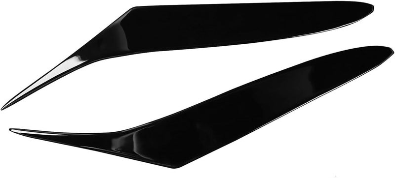 DEMULAX Gloss Black Headlight Eyebrow Trim for Mazda RX8 - Image 1