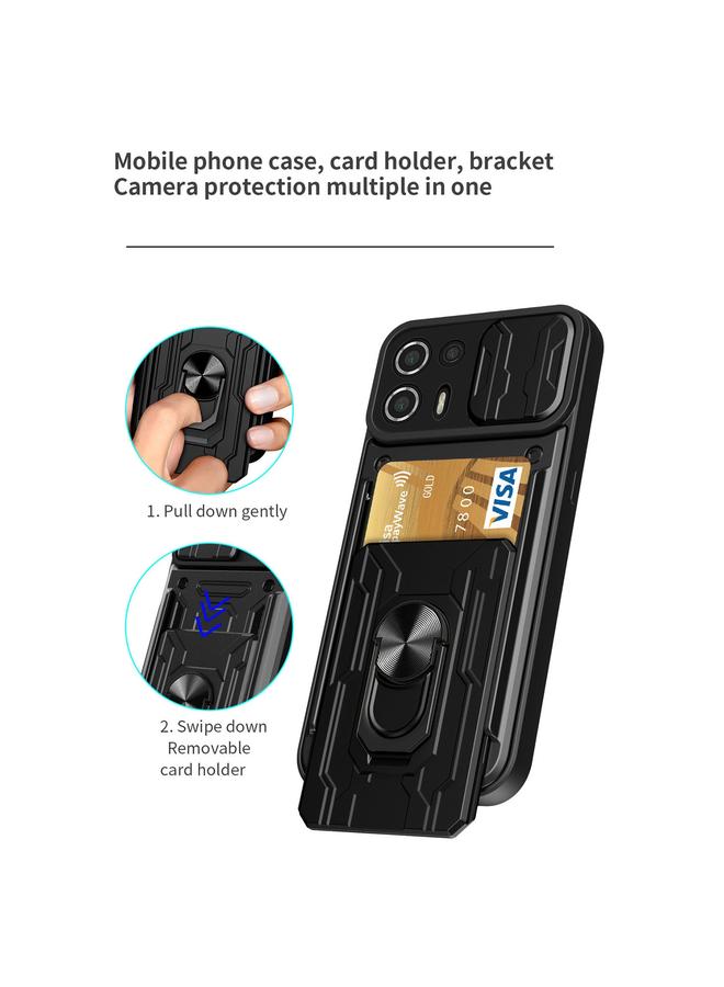 erorex Case For Motorola Edge 20 Lite Sliding Camshield Card Phone Case - Image 5