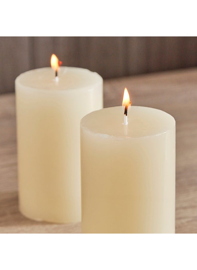 Home Box Reda 2-Piece Pillar Candle Set 6.3 x 10 x 6.3 cm  - Image 3